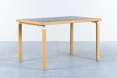 H077 Alvar Aalto | 81B テーブル | リノリウムブラック – tefu 